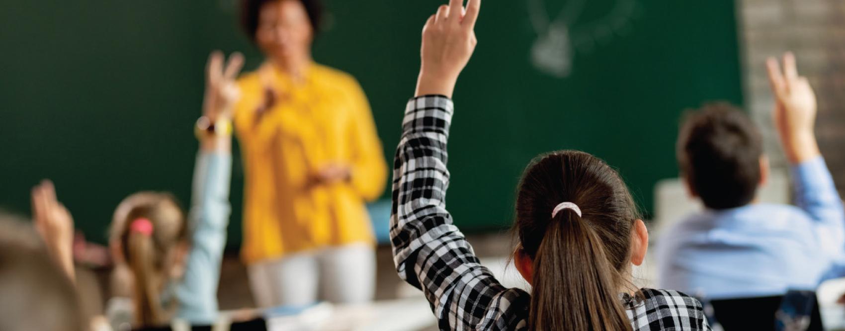 kids in a classroom